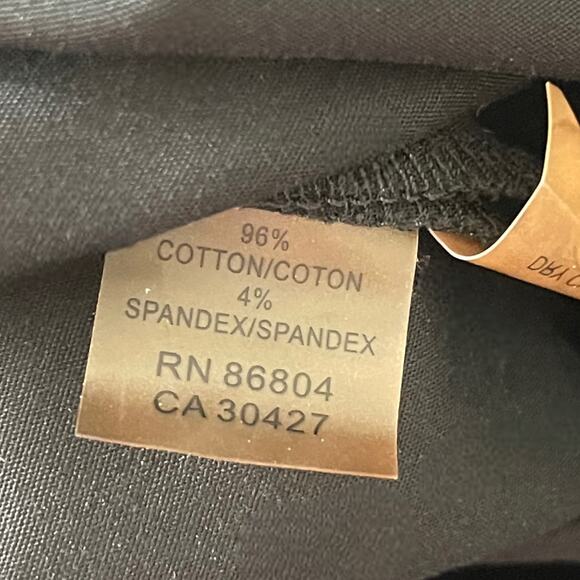 00s MAGASCHONI COLLECTION Vintage Black Straight Leg Dress Pants - Picture 6 of 7